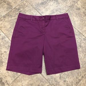 ❌SOLD❌ J.CREW PURPLE PLUM CLASSIC BERMUDA SHORT